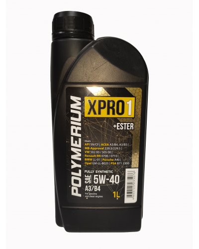 Моторное масло POLYMERIUM XPRO1 5W40 1л