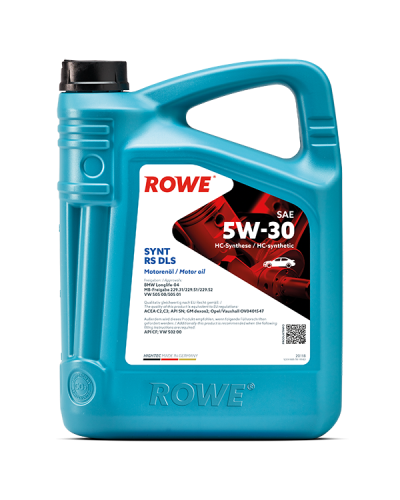 ROWE Hightec SYNT RS DLS 5w30 C3,SN/CF 4л