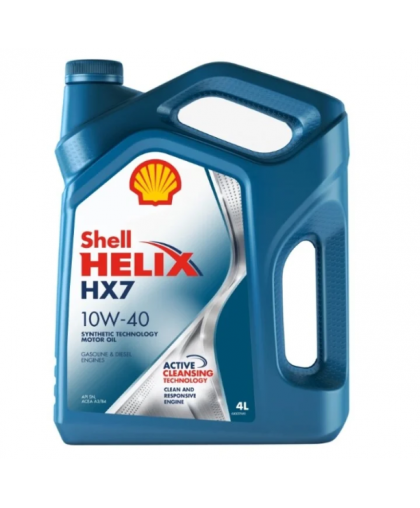 Масло мотор. Helix HX7 10W-40 (4л.) 550040315      Shell Shell 