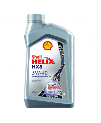 SHELL Helix HX8 Synthetic 5W40 1л SHELL в Пензе