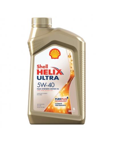 Shell Helix Ultra 5w40 1л 100% синт