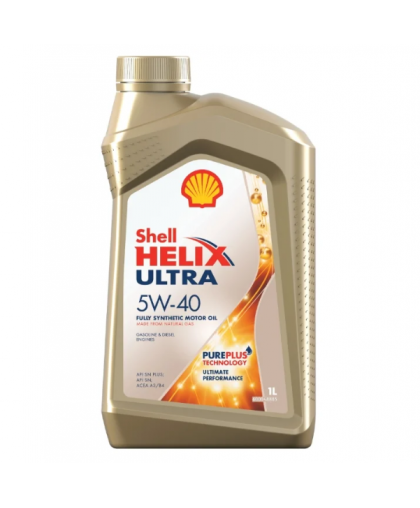 Shell Helix Ultra 5w40 1л 100% синт SHELL в Пензе
