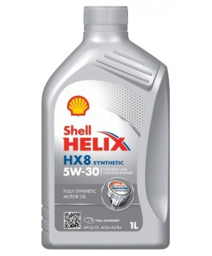 Масло моторное Helix HX8 Syn 5w30 (1л.) 550046372   Shell