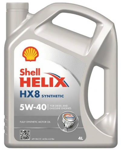 Масло моторное Helix HX8 Syn 5w40 (4л.) 550051529   Shell