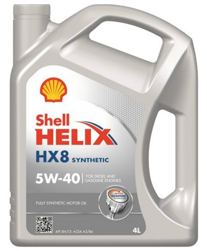 Масло моторное Helix HX8 Syn 5w40 (4л.) 550051529   Shell