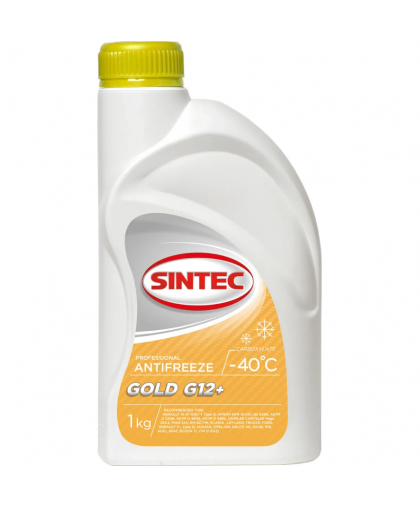 SINTEC ANTIFREEZE -40 GOLD G12 кан. 1кг 800525