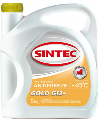 SINTEC ANTIFREEZE -40 GOLD G12 кан. 5кг 800526