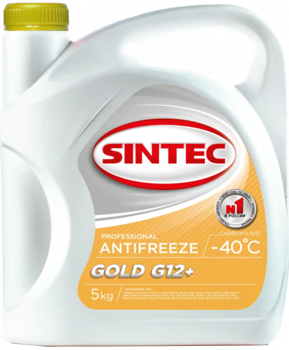 SINTEC ANTIFREEZE -40 GOLD G12 кан. 5кг 800526