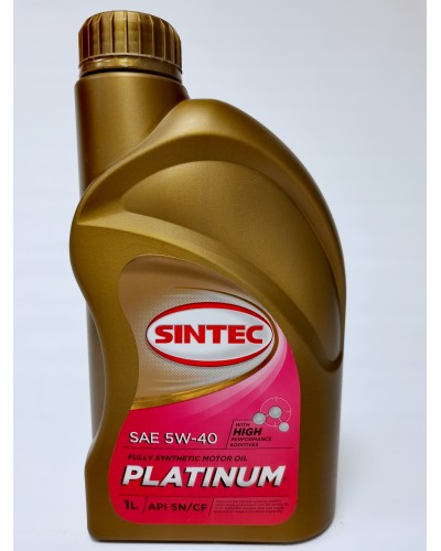 Моторное масло SINTEC Platinum 7000 5W40 1л SN/CF 801940