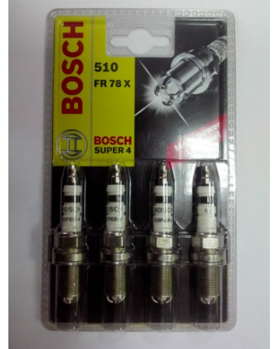 Свеча Bosch 2110 16 клап. 4х электр. FR78X №510