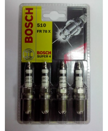 Свеча Bosch 2110 16 клап. 4х электр. FR78X №510 Свечи зажигания в Пензе