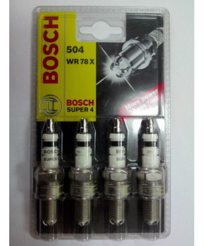 Свеча Bosch 2110 8 клап. 4х электр. WR78Х №504 Свечи зажигания в Пензе