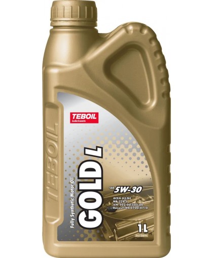 Моторное масло TEBOIL Gold L 5W30 1л 3453933