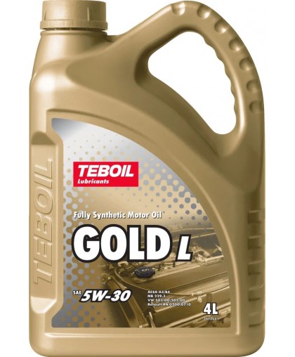Моторное масло TEBOIL Gold L 5W30 4л 3453935