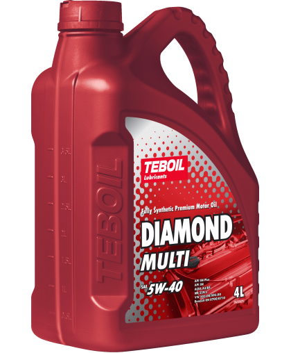 Моторное масло TEBOIL DIAMOND MULTI 5W40 4л 3455081