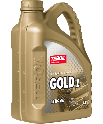 Моторное масло TEBOIL GOLD L 5W40 4л 3475041