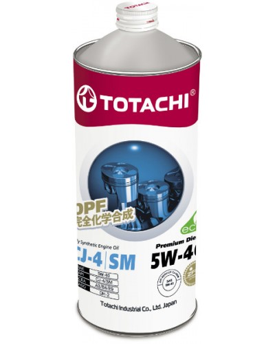 TOTACHI Premium Diesel Engine Oil 5w40 1л
