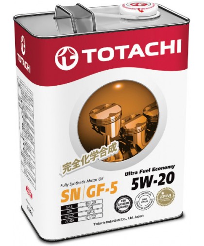 TOTACHI Ultra Fuel Economy Motor Oil 5w20 4л Totachi в Пензе