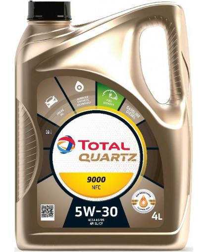 Total Quartz 9000 Future NFC 5W30 4л Total в Пензе