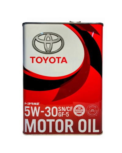 Toyota Motor Oil SN/GF-5 5W30 4л 08880-10705