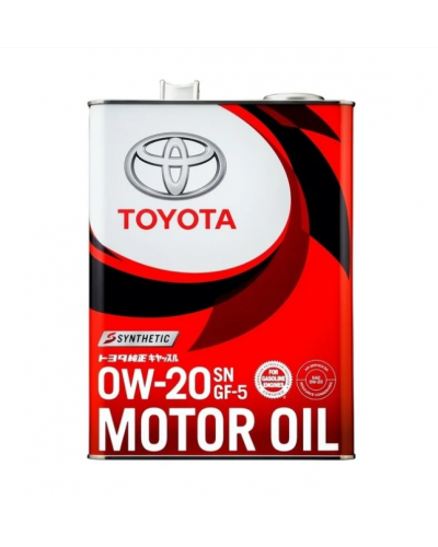 TOYOTA Motor oil 0W20 4л 0888012205