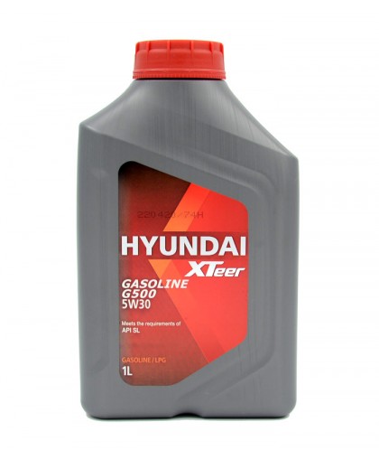 Моторное масло HYUNDAI XTeer Gasoline G500 5W30 SP 1 л 1011155