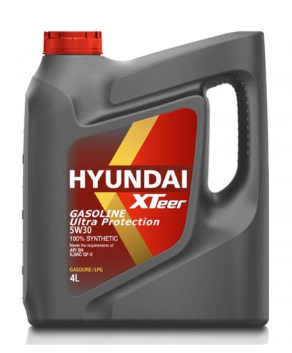 Hyundai XTeer Gasoline Ultra Protection 5W30 SN/CF-5 4л Оригинальные масла в Пензе