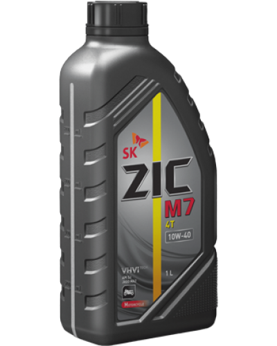 Моторное масло ZIC M7 10W40 4Т мото 1л 132027