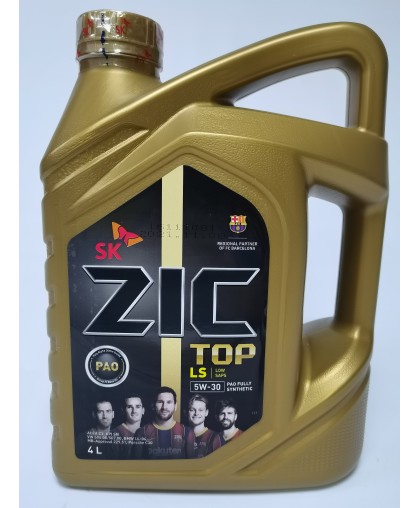 Моторное масло ZIC TOP LS 5W30 4л 162612
