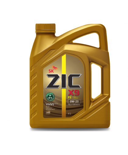 Моторное масло ZIC X9 FE 0W20 4л 162684